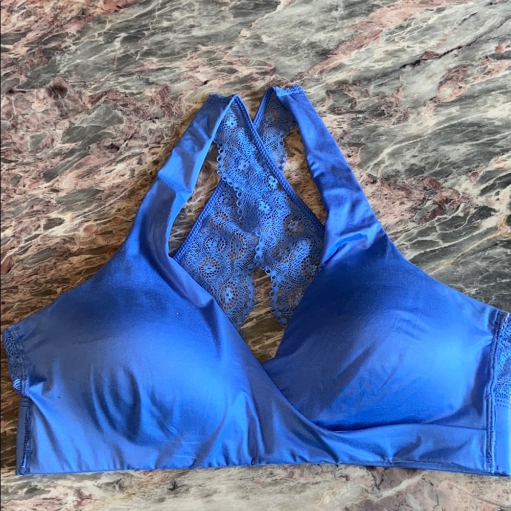 Blue bra
